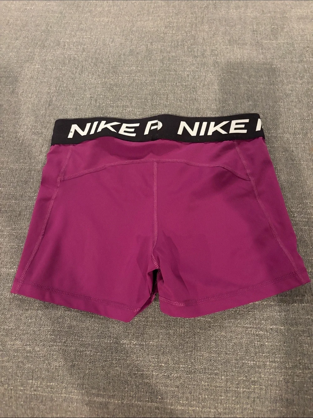 Nike Women's Magenta Pro Compression Training Shorts